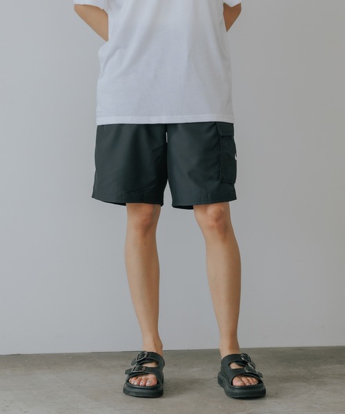 NIKE(ナイキ)の「NIKE/ナイキ リップストップ9カーゴボレーショーツ 2026春夏再入荷(水着・メンズ・グレー/ベージュ/ブラウン/ブラック/ネイビー・M/L/XL)」の6枚目の写真