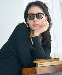 Zoff（ゾフ）の「【WEB限定】ボストン型 サングラス｜カラーレンズ｜トレンド｜紫外線対策｜UVカット｜Zoff｜COLOR SUNGLASSES（サングラス）」