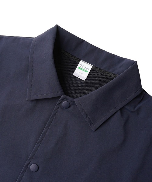 TRUSS(トラス)の「【TRUSS】リサイクルポリコーチジャケット PCJ-940(ブルゾン・メンズ・ベージュ/ネイビー/ブラック・L/M/XL)」の6枚目の写真