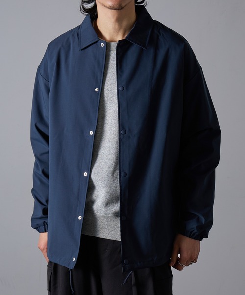 TRUSS(トラス)の「【TRUSS】リサイクルポリコーチジャケット PCJ-940(ブルゾン・メンズ・ベージュ/ネイビー/ブラック・L/M/XL)」の16枚目の写真