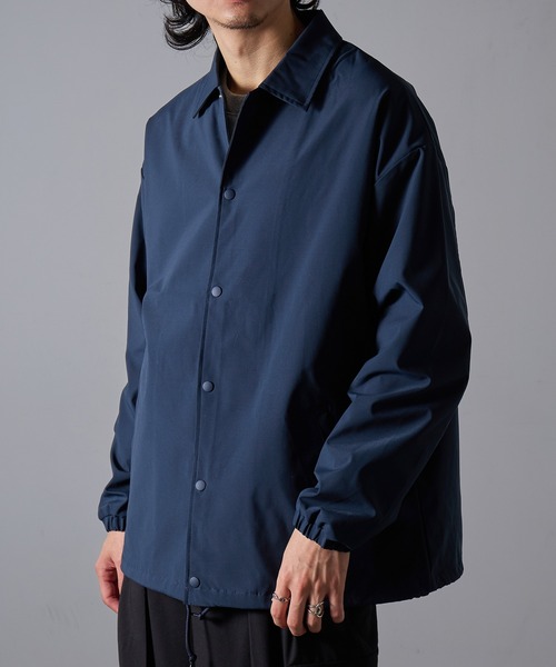 TRUSS(トラス)の「【TRUSS】リサイクルポリコーチジャケット PCJ-940(ブルゾン・メンズ・ベージュ/ネイビー/ブラック・L/M/XL)」の14枚目の写真