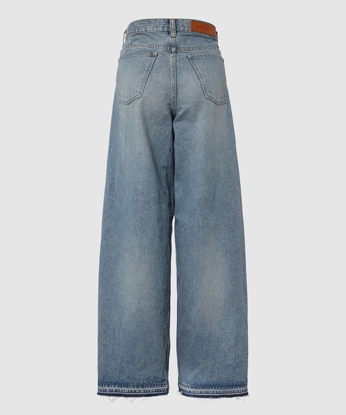 MASU（エムエーエスユー）の「"MASU BOYS" EMBLEM BAGGY JEANS（デニムパンツ・メンズ・インディゴブルー/ブラック・46/44）」の4枚目の写真