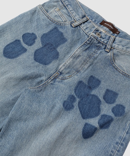 MASU（エムエーエスユー）の「"MASU BOYS" EMBLEM BAGGY JEANS（デニムパンツ・メンズ・インディゴブルー/ブラック・46/44）」の5枚目の写真