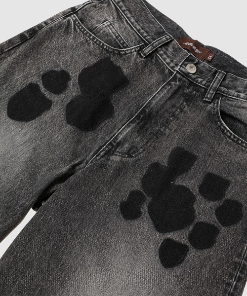 MASU（エムエーエスユー）の「"MASU BOYS" EMBLEM BAGGY JEANS（デニムパンツ・メンズ・インディゴブルー/ブラック・46/44）」の6枚目の写真