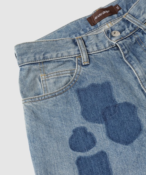 MASU（エムエーエスユー）の「"MASU BOYS" EMBLEM BAGGY JEANS（デニムパンツ・メンズ・インディゴブルー/ブラック・46/44）」の7枚目の写真
