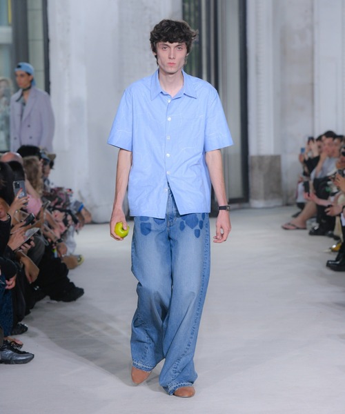 MASU（エムエーエスユー）の「"MASU BOYS" EMBLEM BAGGY JEANS（デニムパンツ・メンズ・インディゴブルー/ブラック・46/44）」の3枚目の写真