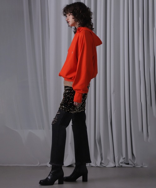 ROSE BUD（ローズバッド）の「(CREOLME)スパンコールミニスカート（スカート・レディース・シルバー・ONE SIZE）」の13枚目の写真