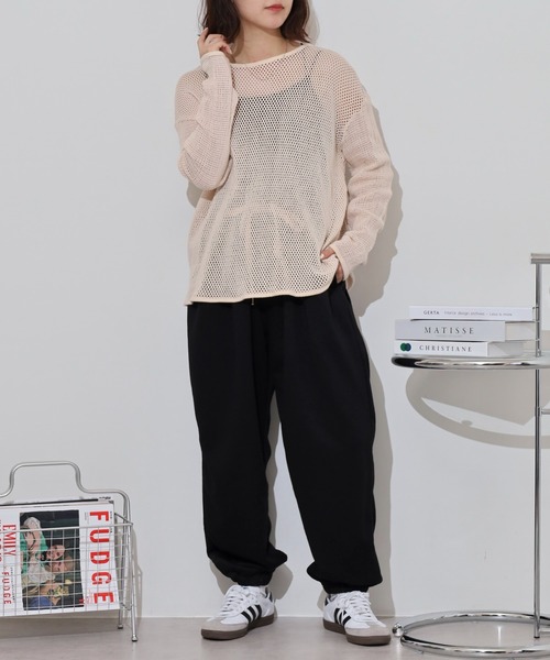 セール】スウェットサルエルパンツ（スウェットパンツ