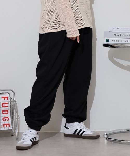 FUNALIVE(ファンアライブ)の「スウェットサルエルパンツ(スウェットパンツ・メンズ・チャコール/ネイビー/杢グレー/ブラック・FREE)」の7枚目の写真