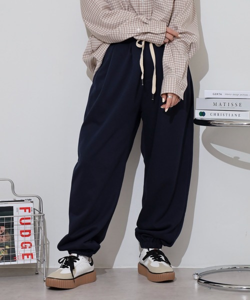 スウェットサルエルパンツ（スウェットパンツ）｜FUNALIVE（ファン
