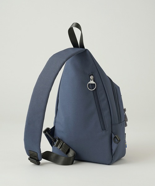 moz(モズ)の「moz(モズ) 撥水 A5サイズ収納可 ボディバッグ ショルダーバッグ ZZRK-05(ボディバッグ/ウエストポーチ・レディース・アイボリー/ブラック/グレイッシュブルー/キャメル/トリコロール・ONE SIZE)」の14枚目の写真