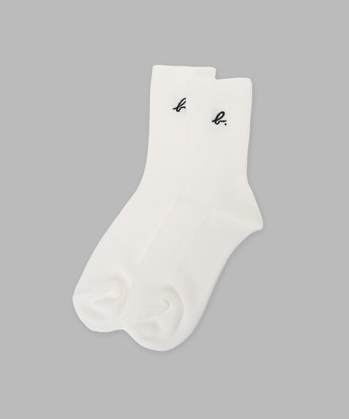 agnes b.（アニエスベー）の「キッズ B. ソックス（タイツ/ストッキング・キッズ・ホワイト・2/3/1）」の2枚目の写真