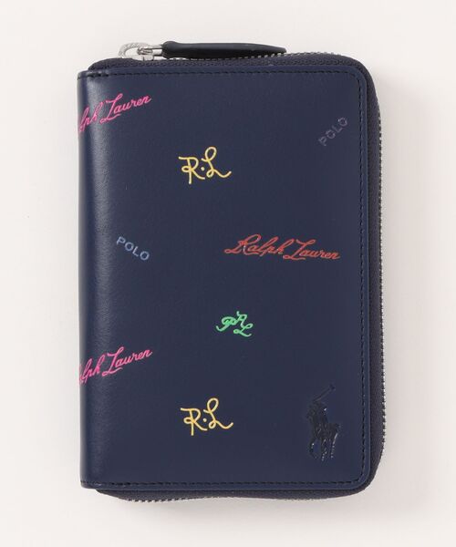 マルチカラーロゴ ラウンドジップウォレット（財布）｜POLO