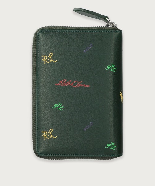  ☆ロゴ アラウンドジップ 折財布 ジップアラウンド」に該当する財布（ブランドロゴ）ファッション