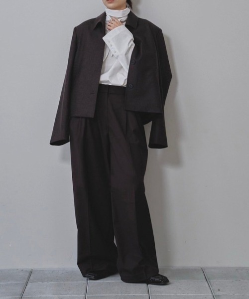 セール】TODAYFUL Wool Soutiencollar Jacket ウールステンカラー
