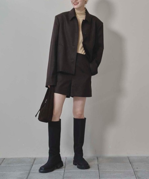 セール】TODAYFUL Wool Soutiencollar Jacket ウールステンカラー