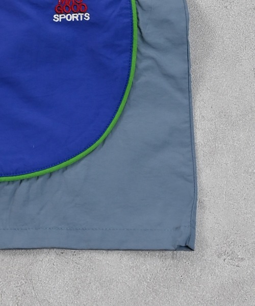 MARKEY'S（マーキーズ）の「ナイロンパイピングショーツ【セットアップ可能】（その他パンツ・キッズ・キャメル/アイボリー/ブルー・150/140/110/100/90/80/130/120/95）」の10枚目の写真