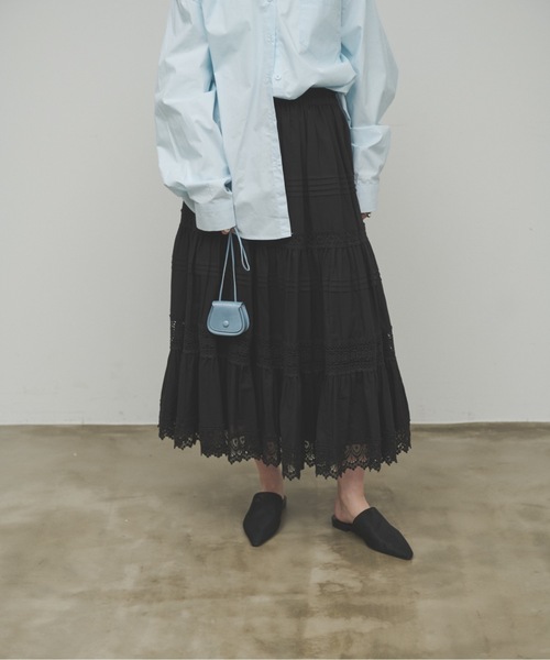 セール】Cotton lace skirt / コットンレーススカート（スカート