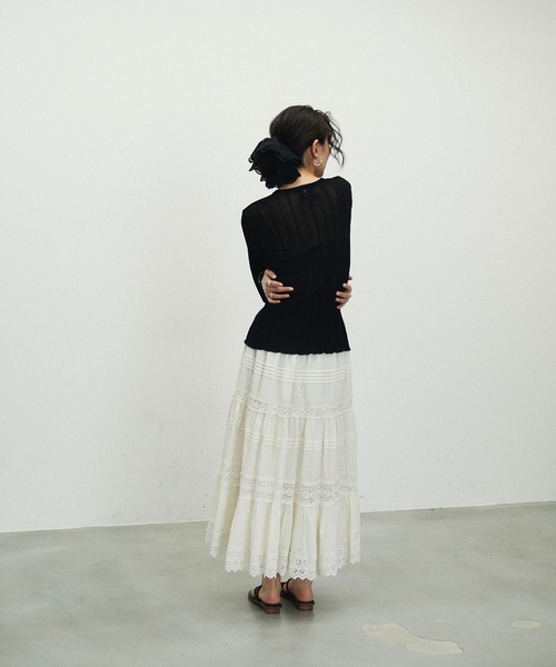 セール】Cotton lace skirt / コットンレーススカート（スカート