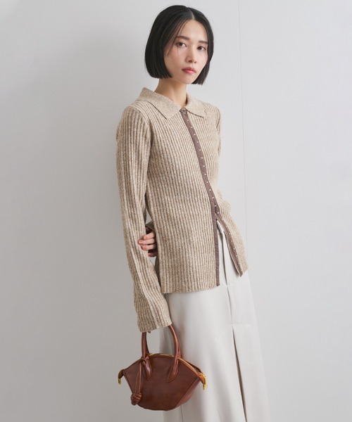 美品/ビッキー VICKY 羽織りカーディガン 表記 2号 9号 相当 グレー 緑 ボタニカル柄 シフォン素材 薄手 涼しげ 春 夏 トップス レディース VICKY（ビッキー） | レディースファッション通販のJ Lounge【公式】