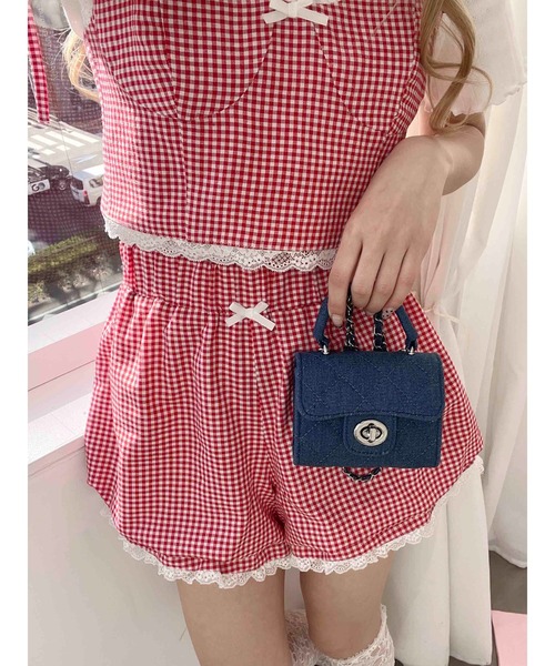 PHILLY（フィリー）の「【PHILLY】デニムミニショルダーバッグ（ショルダーバッグ・レディース・サックスブルー/インディゴブルー・FREE）」の11枚目の写真