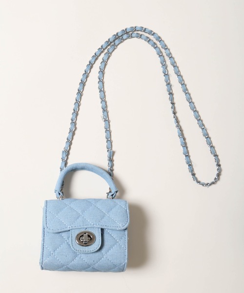 PHILLY（フィリー）の「【PHILLY】デニムミニショルダーバッグ（ショルダーバッグ・レディース・サックスブルー/インディゴブルー・FREE）」の15枚目の写真