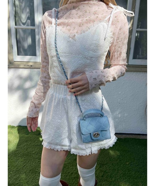 PHILLY（フィリー）の「【PHILLY】デニムミニショルダーバッグ（ショルダーバッグ・レディース・サックスブルー/インディゴブルー・FREE）」の4枚目の写真