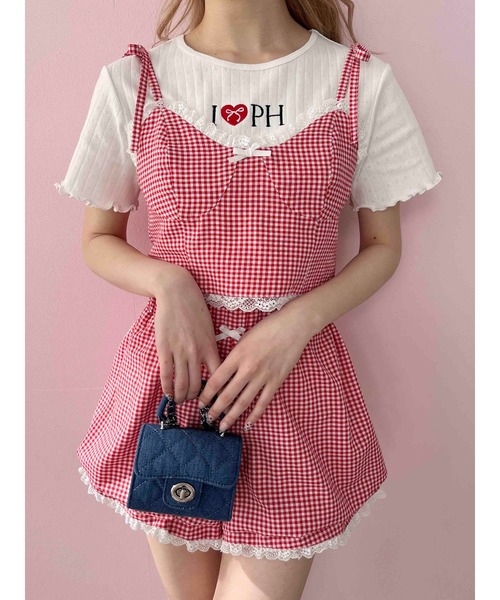 PHILLY（フィリー）の「【PHILLY】デニムミニショルダーバッグ（ショルダーバッグ・レディース・サックスブルー/インディゴブルー・FREE）」の6枚目の写真