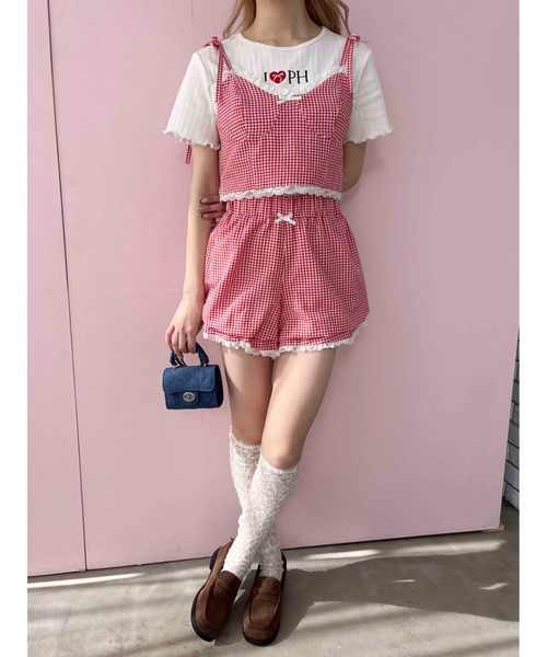 PHILLY（フィリー）の「【PHILLY】デニムミニショルダーバッグ（ショルダーバッグ・レディース・サックスブルー/インディゴブルー・FREE）」の7枚目の写真