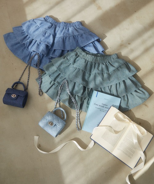 PHILLY（フィリー）の「【PHILLY】デニムミニショルダーバッグ（ショルダーバッグ・レディース・サックスブルー/インディゴブルー・FREE）」の14枚目の写真