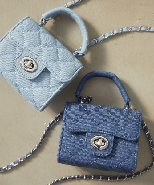 PHILLY（フィリー）の「【PHILLY】デニムミニショルダーバッグ（ショルダーバッグ・レディース・サックスブルー/インディゴブルー・FREE）」の13枚目の写真