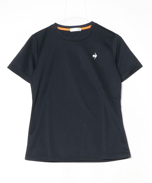 le coq sportif（ルコックスポルティフ）の「ルコックスポルティフ  エコペットショートスリーブシャツ（シャツ/ブラウス・レディース・ネイビー/ブラック/グレー/ピンク・M/L/XL）」の3枚目の写真