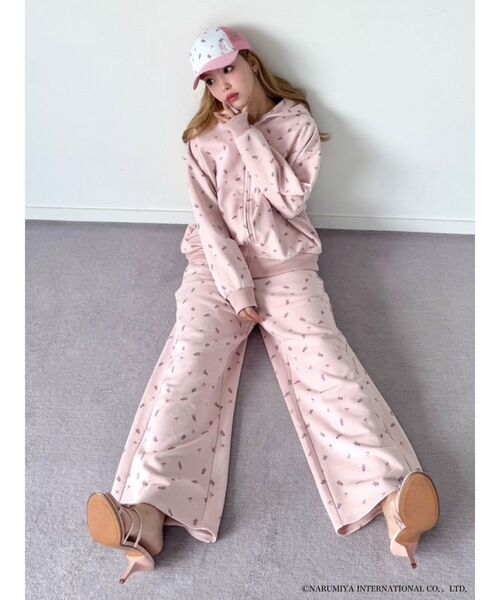 MEZZO PIANOコラボ】ベリエちゃんブルーベリエちゃんSWEAT PANTS 