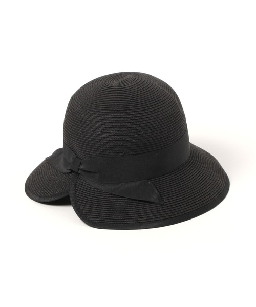 FOUND GOOD(ファウンドグッド)の「スリットペーパーハット(ハット・レディース・ブラック/アイボリー/ブラウン系8・FREE)」の6枚目の写真