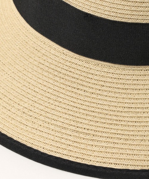 FOUND GOOD(ファウンドグッド)の「スリットペーパーハット(ハット・レディース・ブラック/アイボリー/ブラウン系8・FREE)」の13枚目の写真