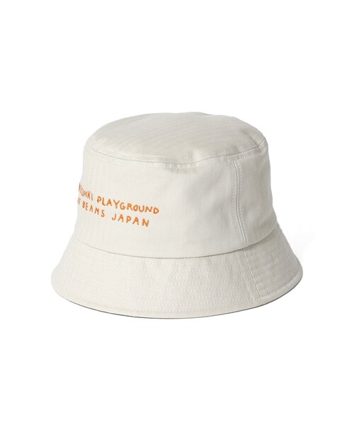 fennica（フェニカ）の「【HELSHINKI】【別注】cableami × HELSINKI PLAYGROUND / バケットハット（ハット・レディース・ベージュ・MEDIUM）」の4枚目の写真