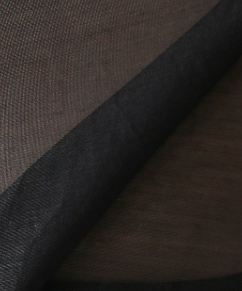 AP STUDIO(エーピーストゥディオ)の「【ST.AGNI/セントアグニ】Sheer Leather Trim Top(シャツ/ブラウス・レディース・ブラック・FREE)」の12枚目の写真