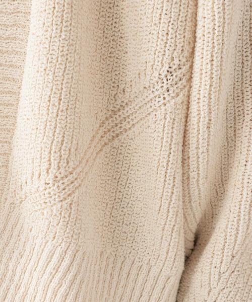 studio CLIP(スタディオクリップ)の「7ゲージドライブークレカーディガン(カーディガン/ボレロ・レディース・アイボリー/ピンク/ネイビー・FREE)」の18枚目の写真