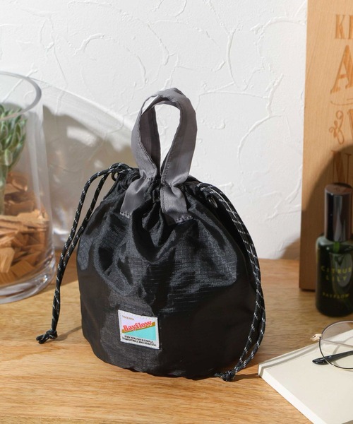 COBMASTER(コブマスター)の「【COBMASTER(コブマスター)×BAYFLOW】2WAY巾着ショルダー(ショルダーバッグ・レディース・オレンジ/ブラック/ライトブルー/グリーン/ホワイト・0)」の3枚目の写真