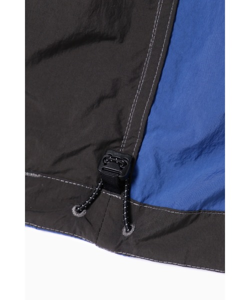 and wander（アンドワンダー）の「BRUSHED NYLON JACKET｜ブラッシュドナイロンジャケット（ナイロンジャケット・メンズ・グレー/ブルー/チャコール・XL/L/M/S/XXL/XS）」の19枚目の写真