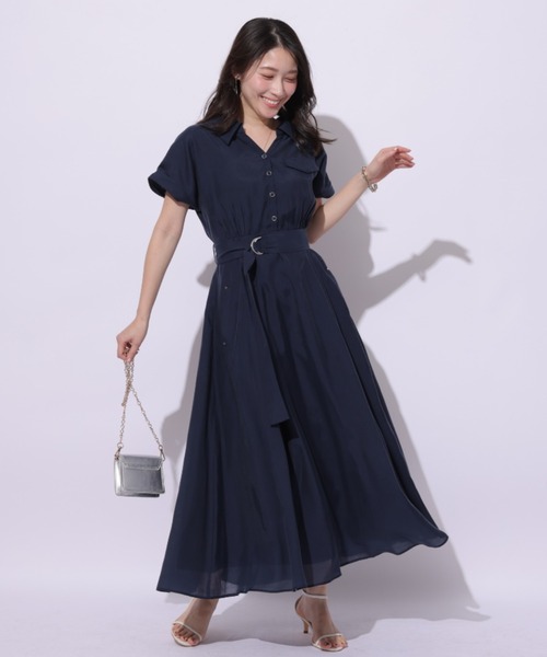 sora　アプワイザーリッシェ　シアーシャツワンピース　2024SS sora様専用 アプワイザーリッシェ シアーシャツワンピース