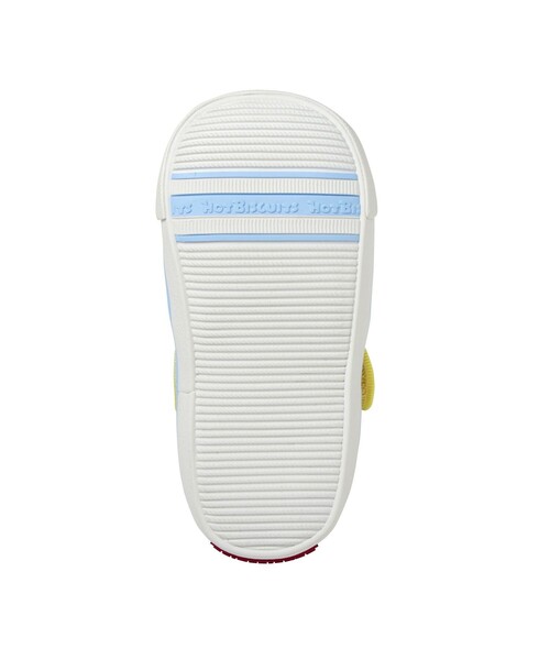 HOT BISCUITS（ホットビスケッツ）の「かかと顔 メッシュ セカンドベビーシューズ（スニーカー・キッズ・ラベンダー/グリーン・15cm/14.5cm/14cm）」の9枚目の写真