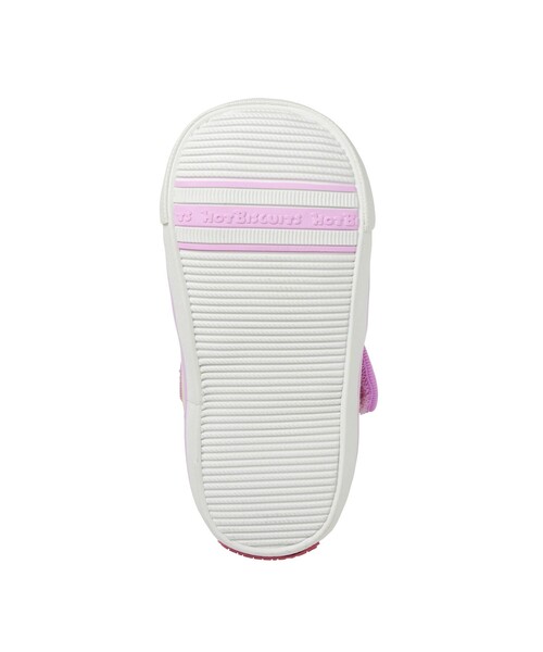 HOT BISCUITS（ホットビスケッツ）の「かかと顔 メッシュ セカンドベビーシューズ（スニーカー・キッズ・ラベンダー/グリーン・15cm/14.5cm/14cm）」の14枚目の写真