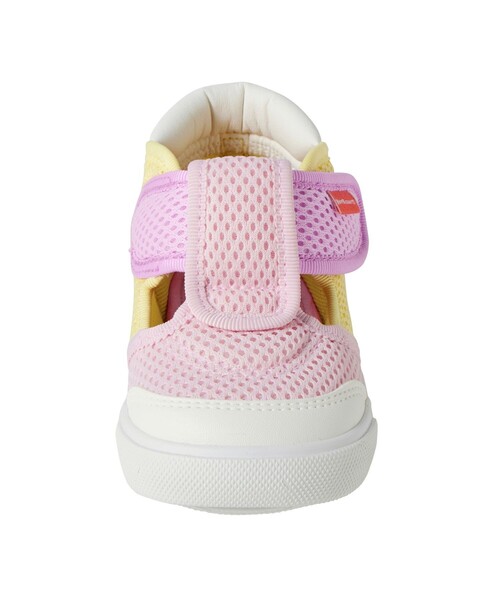 HOT BISCUITS（ホットビスケッツ）の「かかと顔 メッシュ セカンドベビーシューズ（スニーカー・キッズ・ラベンダー/グリーン・15cm/14.5cm/14cm）」の15枚目の写真