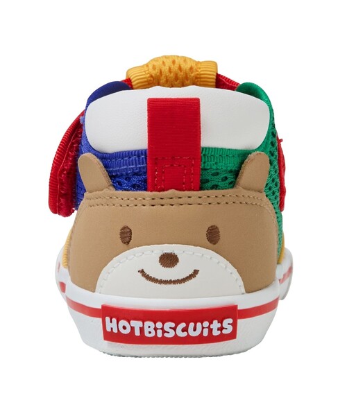 HOT BISCUITS（ホットビスケッツ）の「かかと顔 メッシュ セカンドベビーシューズ（サンダル・キッズ・ラベンダー/グリーン/マルチ/アイボリー/イエロー・15cm/14.5cm/14cm）」の13枚目の写真