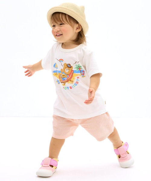 HOT BISCUITS（ホットビスケッツ）の「かかと顔 メッシュ セカンドベビーシューズ（スニーカー・キッズ・ラベンダー/グリーン・15cm/14.5cm/14cm）」の19枚目の写真