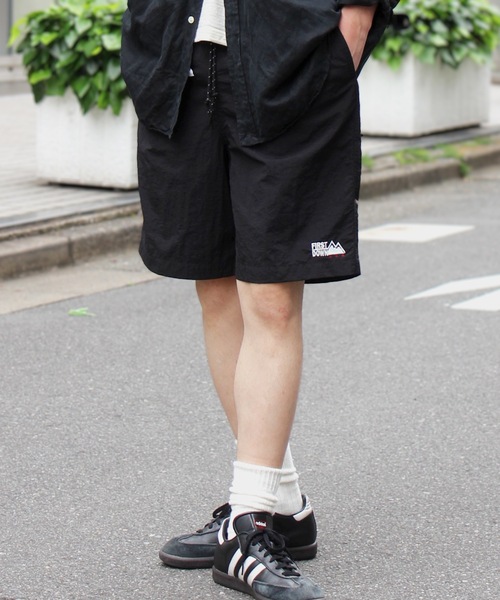 IO(イオ)(イオ)の「FIRST DOWN USA / COZY SHORTS / F821010(その他パンツ・メンズ・ブラック系その他/ブルー/その他/ネイビー/レッド/ブラック・LARGE/X-LARGE/MEDIUM)」の2枚目の写真