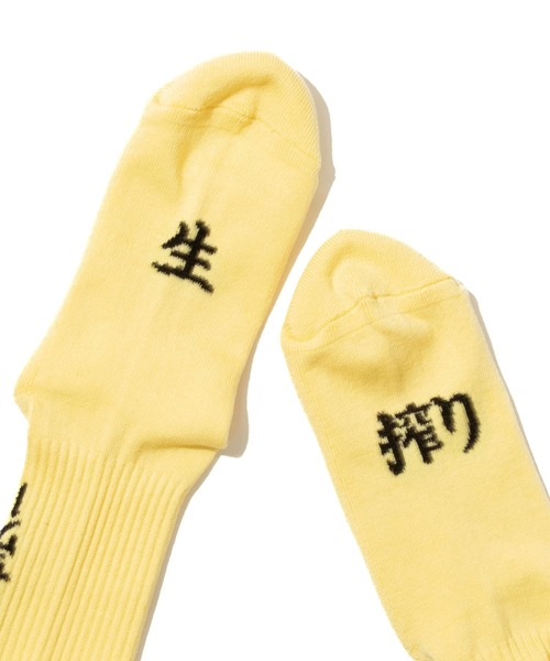 ROSTER SOX(ロスターソックス)の「ROSTER SOX/ロスターソックス LEMON(ソックス/靴下・メンズ・イエロー・MEDIUM/LARGE)」の2枚目の写真
