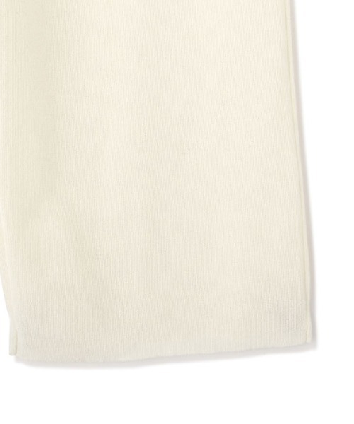 ETRE TOKYO（エトレトウキョウ）の「ソフトシアーワイドニットパンツ（その他パンツ・レディース・ブラウン/アイボリー・S/M）」の7枚目の写真