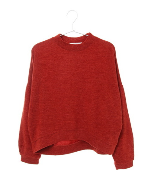 Green　Parks（グリーンパークス）の「・ﾊｲﾈｯｸ×ﾄﾞﾙﾏﾝﾌﾟﾙｵｰﾊﾞｰ（Tシャツ/カットソー・レディース・アイボリー/ブラック/ブラウン/オレンジ/ネイビー/キャメル・FREE）」の6枚目の写真